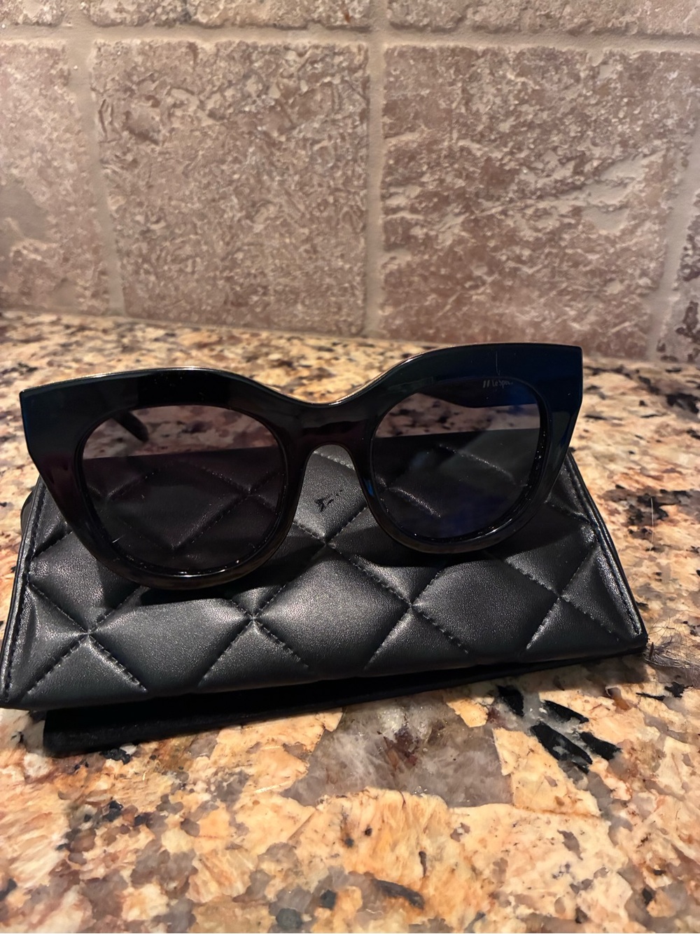 Le Specs Air Heart sunglasses with CHANEL Case
